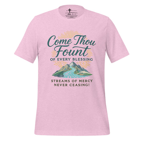 Come Thou Fount of Every Blessing Christian Hymn T-shirt lliac